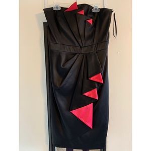 White House Black Market strapless dress